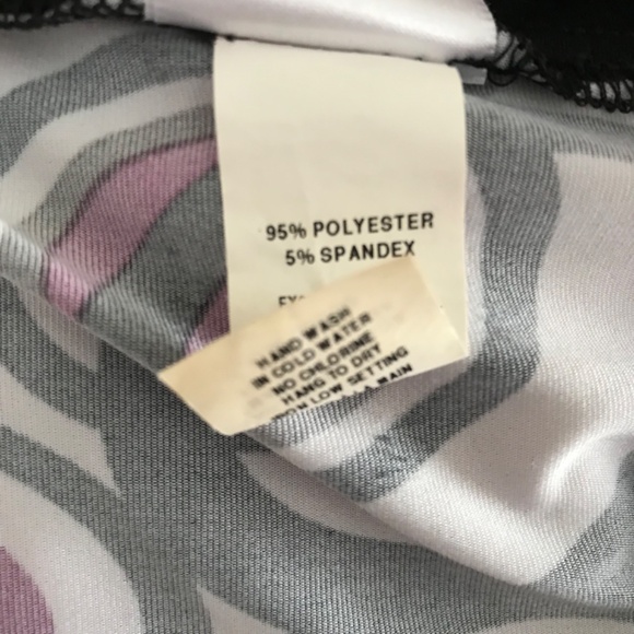 Jessie Girl Purple White Polka Dot Dress Size 14 Black With Tie Back Bow V Neck - Picture 7 of 7